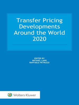 cover image of Transfer Pricing Developments Around the World 2020
